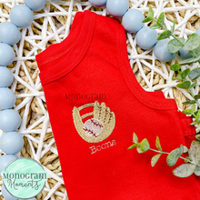 Load image into Gallery viewer, Baseball & Mitt - MINI FILL EMBROIDERY