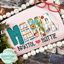 Load image into Gallery viewer, Mama Bubble - BEAN APPLIQUE