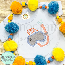 Load image into Gallery viewer, Scuba Mask - SKETCH EMBROIDERY