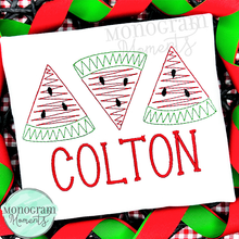 Load image into Gallery viewer, Zaggy Watermelon - SKETCH EMBROIDERY