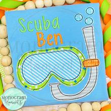 Load image into Gallery viewer, Scuba Mask -  BEAN APPLIQUE
