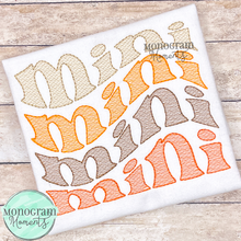 Load image into Gallery viewer, Mini Retro - SKETCH EMBROIDERY