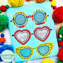 Load image into Gallery viewer, Girl's Sunglasses Trio - BEAN APPLIQUE
