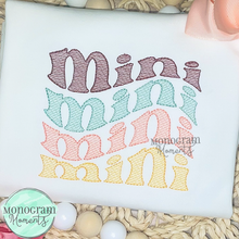 Load image into Gallery viewer, Mini Retro - SKETCH EMBROIDERY