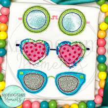 Load image into Gallery viewer, Girl's Sunglasses Trio - BEAN APPLIQUE