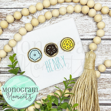 Load image into Gallery viewer, Doughnuts Trio - BEAN APPLIQUE