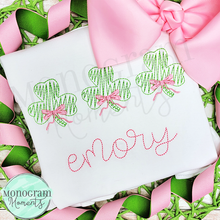 Load image into Gallery viewer, Zaggy Girl's Clover Trio - SKETCH EMBROIDERY