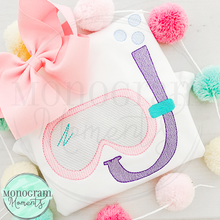 Load image into Gallery viewer, Scuba Mask - SKETCH EMBROIDERY