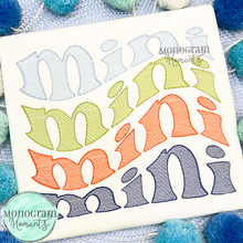 Load image into Gallery viewer, Mini Retro - SKETCH EMBROIDERY