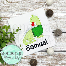 Load image into Gallery viewer, Vday Dino Sweater - SKETCH EMBROIDERY