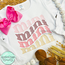 Load image into Gallery viewer, Mini Retro - SKETCH EMBROIDERY