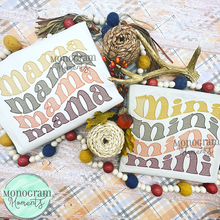 Load image into Gallery viewer, Mini Retro - SKETCH EMBROIDERY