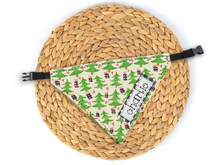Load image into Gallery viewer, Christmas Trees Dog Bandana