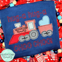 Load image into Gallery viewer, Heart Train - BEAN APPLIQUE