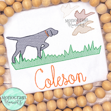 Load image into Gallery viewer, Dog & Duck Hunting - SKETCH EMBROIDERY