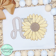 Load image into Gallery viewer, Sunflower - SKETCH EMBROIDERY
