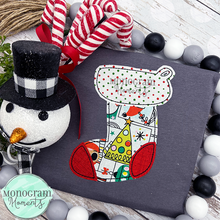 Load image into Gallery viewer, Stocking - BEAN APPLIQUE