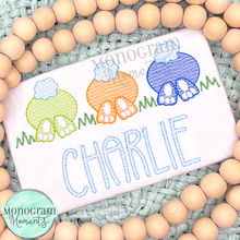 Load image into Gallery viewer, Bunny Bottoms - SKETCH EMBROIDERY