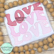 Load image into Gallery viewer, Love Retro - SKETCH EMBROIDERY