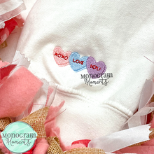 Load image into Gallery viewer, Heart Candy Trio - MINI FILL EMBROIDERY