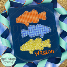 Load image into Gallery viewer, Bass Trio - BEAN APPLIQUE