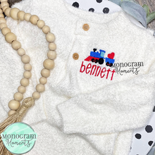 Load image into Gallery viewer, Heart Train - MINI FILL EMBROIDERY