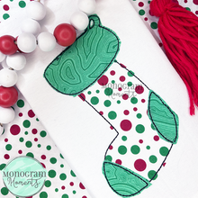 Load image into Gallery viewer, Stocking - BEAN APPLIQUE