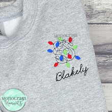 Load image into Gallery viewer, Jumbled Christmas Lights- MINI FILL EMBROIDERY