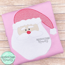 Load image into Gallery viewer, Santa Face - SKETCH EMBROIDERY