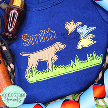 Load image into Gallery viewer, Dog & Duck Hunting - BEAN APPLIQUE
