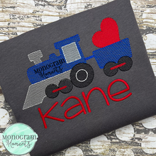 Load image into Gallery viewer, Heart Train - SKETCH EMBROIDERY