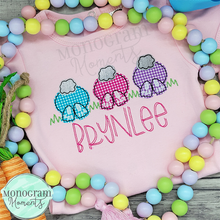 Load image into Gallery viewer, Bunny Bottoms - BEAN APPLIQUE