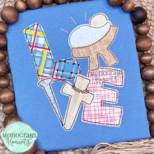 Load image into Gallery viewer, Jesus Is Love - BEAN APPLIQUE