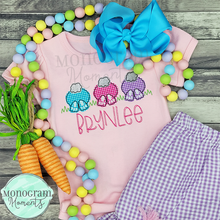 Load image into Gallery viewer, Bunny Bottoms - BEAN APPLIQUE
