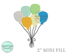 Load image into Gallery viewer, Balloons- MINI FILL EMBROIDERY