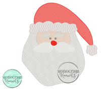 Load image into Gallery viewer, Santa Face - SKETCH EMBROIDERY