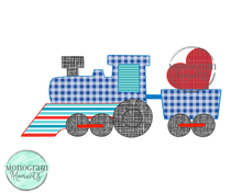 Load image into Gallery viewer, Heart Train - BEAN APPLIQUE

