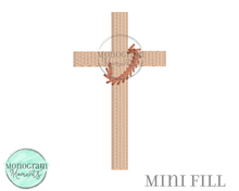 Load image into Gallery viewer, Cross - MINI FILL EMBROIDERY