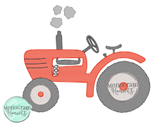 Load image into Gallery viewer, Vintage Tractor- SKETCH EMBROIDERY
