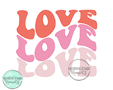 Load image into Gallery viewer, Love Retro - SKETCH EMBROIDERY