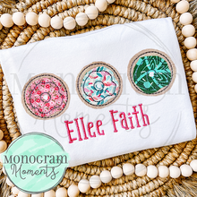 Load image into Gallery viewer, Doughnuts Trio - BEAN APPLIQUE