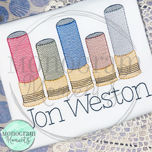 Load image into Gallery viewer, Shotgun Shells - SKETCH EMBROIDERY