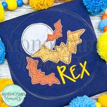 Load image into Gallery viewer, Bats at Night - BEAN APPLIQUE