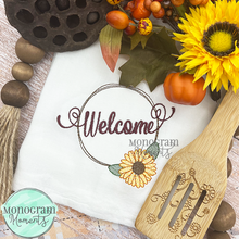 Load image into Gallery viewer, Sunflower Frame - SKETCH EMBROIDERY