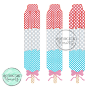 Load image into Gallery viewer, Girl's RWB Popsicles - BEAN APPLIQUE