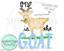 Load image into Gallery viewer, Boy's My ___ is the GOAT