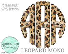 Load image into Gallery viewer, Leopard Mono