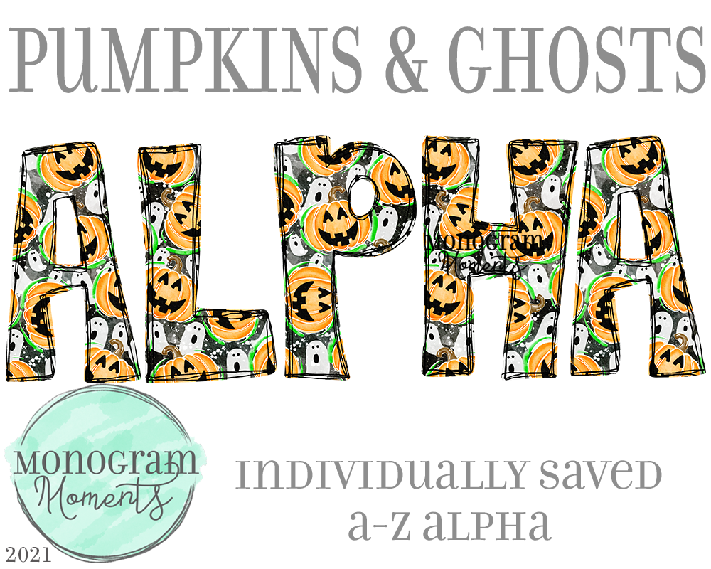 Pumpkins & Ghosts Alpha