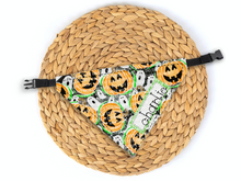 Load image into Gallery viewer, Pumpkin Ghost Dog Bandana