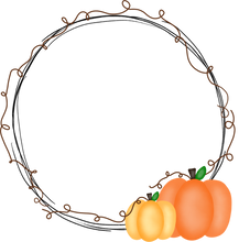 Load image into Gallery viewer, Pumpkin Monogram Frame
